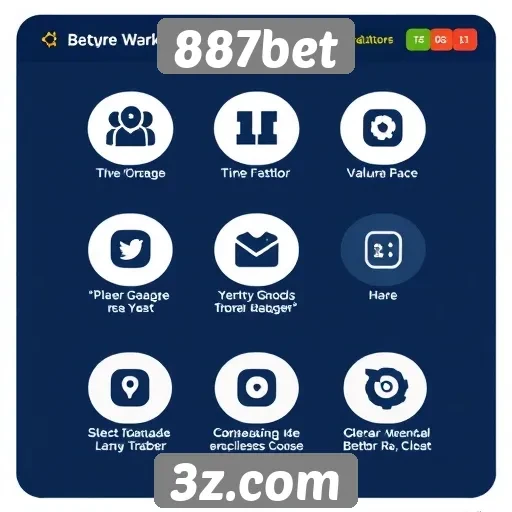 Características da interface do usuário na 887bet